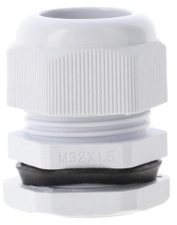 Dławnica kablowa fi 18-25mm M32 IP68 szara tworzywo 34.532