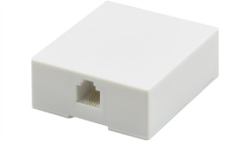 Gniazdo Telefoniczne 1Xrj11 6P4c Natynkowe