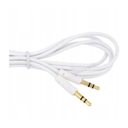 Kabel Jack 3,5 Wt.-Wt. 2m Biały Stereo JKJ20 Vitalco wtyk slim