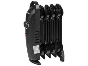 Grzejnik olejowy mini 500W czarny