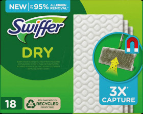 545353 Swiffer dry floor wipes refill pack of 18