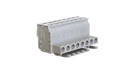 Gniazdo Mcs-Midi Classic Kątowe 8-Biegunowe Szare Raster 5Mm 232-108/026-000