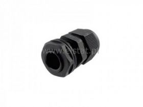 M20 dławnica bakielitowa; metryczna; czarna