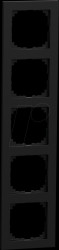 MEG4050-3603 M-PURE Rahmen 5-fach Recyceld Plastic schwarz