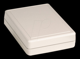 ABS case enclosure, 80 x 61 x 21 mm, grey