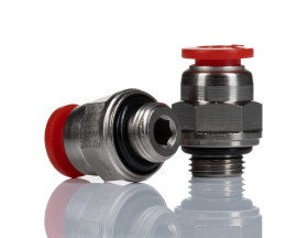 Złączka pneumatyczna G 1/8 męskie Wciskane 6 mm Norgren Złączka prosta G 1/8