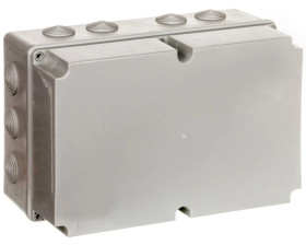 Puszka n/t hermetyczna pusta z membranami 348x228x166 IP65 szara PH-5B.3 28.56