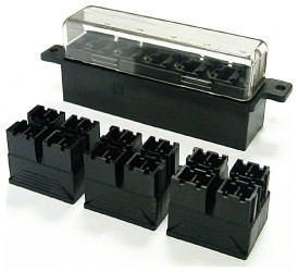 iMaXX blade fuse holder normOTO H1282 Adapter bezpiecznika czarny, przeźroczysty 1 szt.