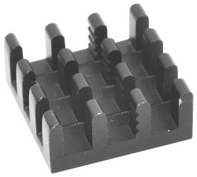 Fischer Elektronik ICK BGA 14 X 14 ICK BGA 14 X 14 Radiator 30 K/W (D x S x W) 14 x 14 x 6 mm