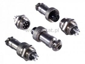 Złącze przemysłowe ( gn+wt ) C01 6 pin CONNFLY