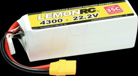 LiPo Akku LEMONRC 4300 - 22.2V (35C)