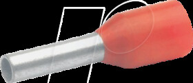 4716 Bootlace ferrule, 1.00 mm², red