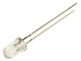 Dioda LED 12V 5mm niebieska