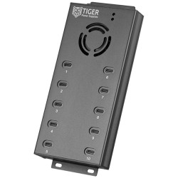 Tiger Power Supplies TGR-10P-USB-C 10 Port USB Fast Charger Power Supply