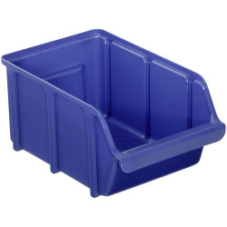 raaco 106993 Storage Bin Blue Robust and versatile storage solution