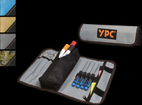 BG00012BKGY "VarioRoll M" tool roll bag, grey-black, 36x25 cm