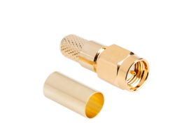 SMA-RP WTYK ZACISKANY RG58