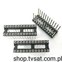 DIL-24-PIN-SOCKET DIL 24 Pin Gold DIL24TH ROBINSON