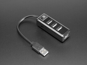 Adafruit USB Mini Hub with Power Switch