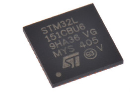 Mikrokontroler STMicroelectronics STM32F0 UFQFPN 48-pinowy Montaż powierzchniowy ARM Cortex M0 64 kB, 128 kB 32bit