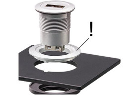 Adapter, typ: Pierścień, do użytku z: Przycisk