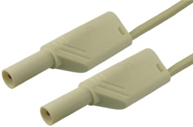 934087107, PVC, 32A, 1000V ac/dc, kolor: Biały, dł. 500mm, -15 → +70°C, Hirschmann Test & Measurement