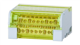 Blok Rozdzielczy Czterobiegunowy Lbr - 411 (125A - 4X11 Otworów)