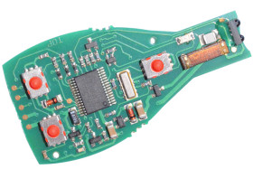 Board fits to case of key - BGA type