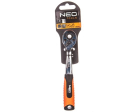 Grzechotka 1/4 cala 145mm 72 zęby prosta 08-503