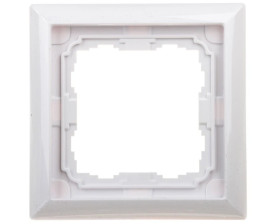 KOS66 Ramka pojedyncza biała 660481