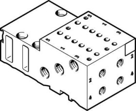 Blok na baterie FESTO MHA2-PR2-5-M5 525127