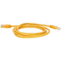 TruConnect TRUP61.5YW 1.5mtr CAT 6 UTP PVC Full Copper Patch Lead - Yellow