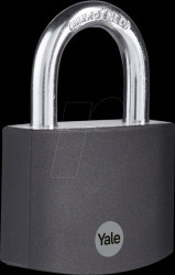 YE3B/50/126/1/BK Padlock, aluminium, 50 mm