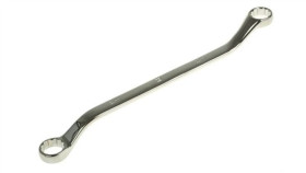 Klucz Oczkowy Odgięty, Roz. 22 X 24 Mm, Dł. 346 Mm, Materiał: Stal...