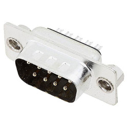 Encitech 2101-0181-03 DB25-SP-K D-Sub Pin Strip 25 Pins Solder Bucket