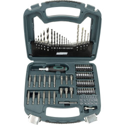 Brüder Mannesmann M54375 Drill Bit Set 75-Piece Durable Steel Versatile