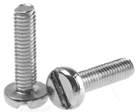 Śruby maszynowe M4 łeb z łbem walcowym soczewkowym Stalowe długość 16.0mm skok 0.70mm