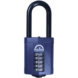Squire CP60/2.5 Combi Padlock 5-Wheel 60mm Extra Long Shackle 63mm