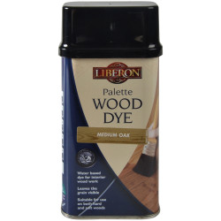 Liberon 014337 Palette Wood Dye Medium Oak 250ml
