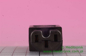 Złącze żeńskie C15 do montażu na kabel kolor czarny