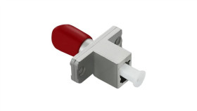 Qoltec Adapter Hybrydowy Lc/Upc - St/Upc Simplex Multimode