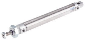 Siłownik pneumatyczny skok: 160mm Festo Ø 25mm dwustronnego działania Action 301.5mm z amortyzacją pneumatyczną