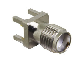 Złącze koncentryczne Montaż na płytce drukowanej Żeński typ złącza Złącze SMA 12.4GHz Przepust typ kabla Koncentryczny