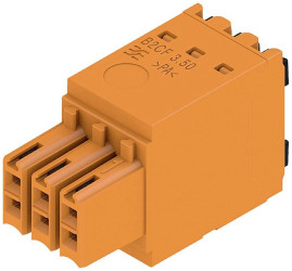 Weidmüller 1277280000 Obudowa złącza pin żeńskiego na kabel B2CF 3.50/06/180 SN OR BX, 174 szt.