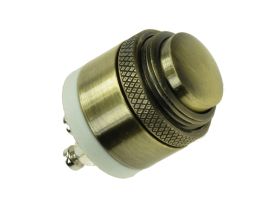 Przełącznik; przyciskowy; GQ16M-10; OFF-(ON); 1 tor; bez podświetlenia; monostabilny; na panel; 2A; 36V DC; 16mm; IP65; Onpow; R