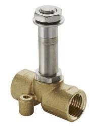 Zawór elektromagnetyczny 2-drogowy, NC, przyłącze G, 1/4cal, RS PRO