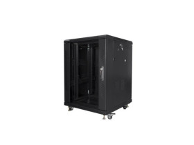 SZAFA INSTALACYJNA RACK STOJĄCA 19 15U 600X600 CZARNA LANBERG (FLAT PACK)