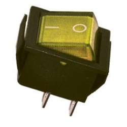 Łącznik IRS-201-1A żółty 15A 250V do wbudow.