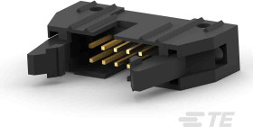 Wtyk PCB 10-pinowe raster: 2.54mm 2-rzędowe TE Connectivity Przewlekany 1.0A