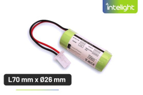 Pakiet akumulatorów LiFePO4 1x26650 3,2V 3000mAh do Starlet White II - L70 x Ø26 / 94917